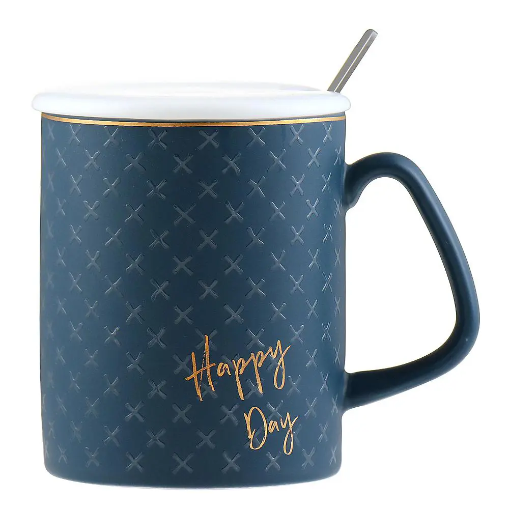 Фото Кружка NOUVELLE Happy Day 1760179-3 380 мл фарфор цвет синий