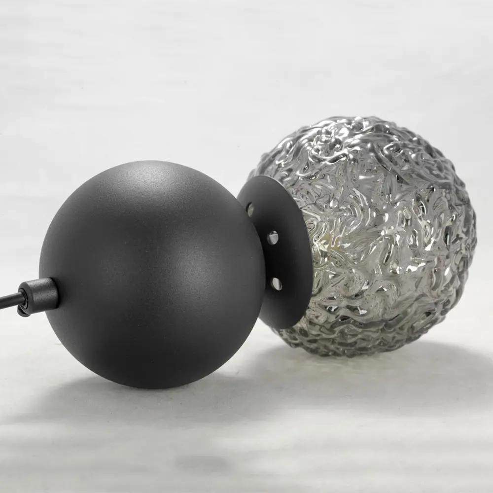 Фото 2 Светильник подвесной LUSSOLE LSP-8506 LOFT 9 ламп 18 м² цвет черный Фото 2 Светильник подвесной LUSSOLE LSP-8506 LOFT 9 ламп 18 м² цвет черный