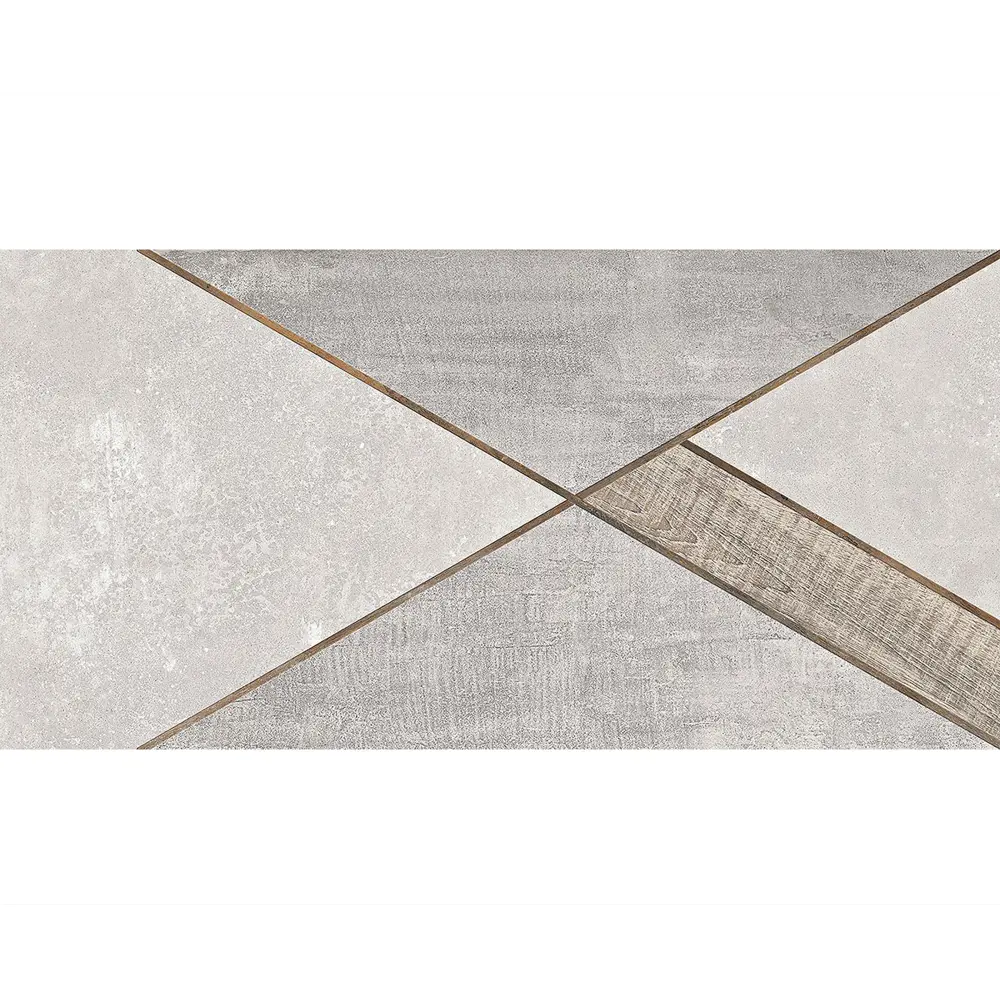 Фото 3 Плитка настенная Azori Global Geometry 315x630 серая 1.59м2, цена за упаковку Фото 3 Плитка настенная Azori Global Geometry 315x630 серая 1.59м2, цена за упаковку
