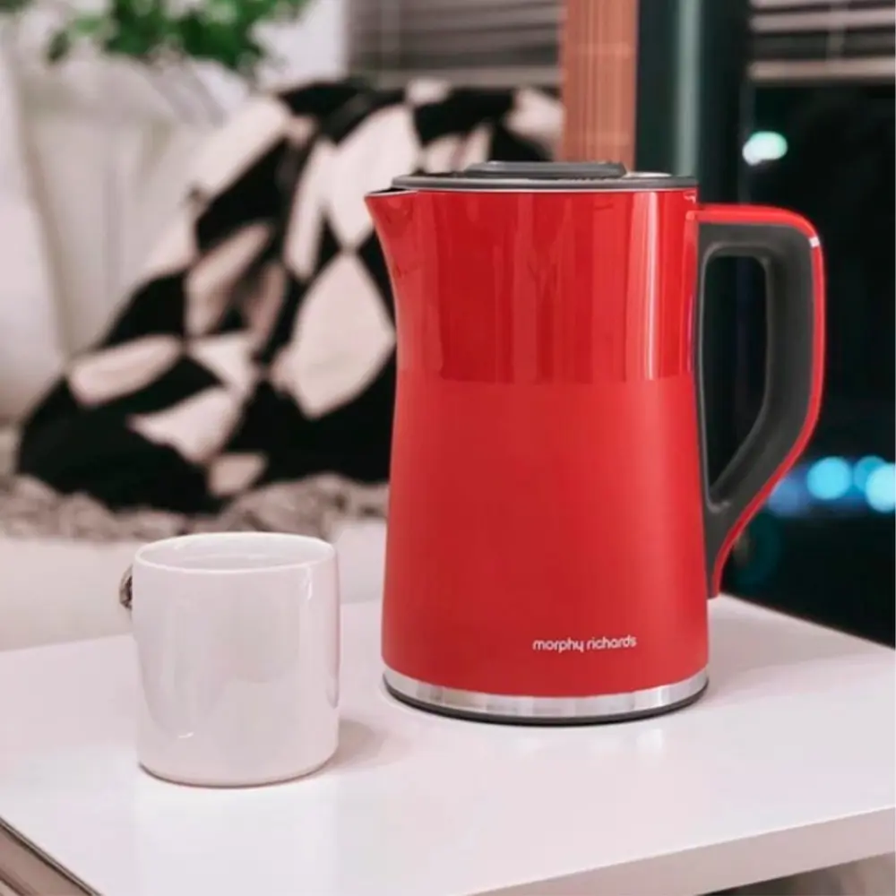 Фото 7 Электрический чайник Morphy richards Mr6070r 1.5 л сталь цвет красный Фото 7 Электрический чайник Morphy richards Mr6070r 1.5 л сталь цвет красный