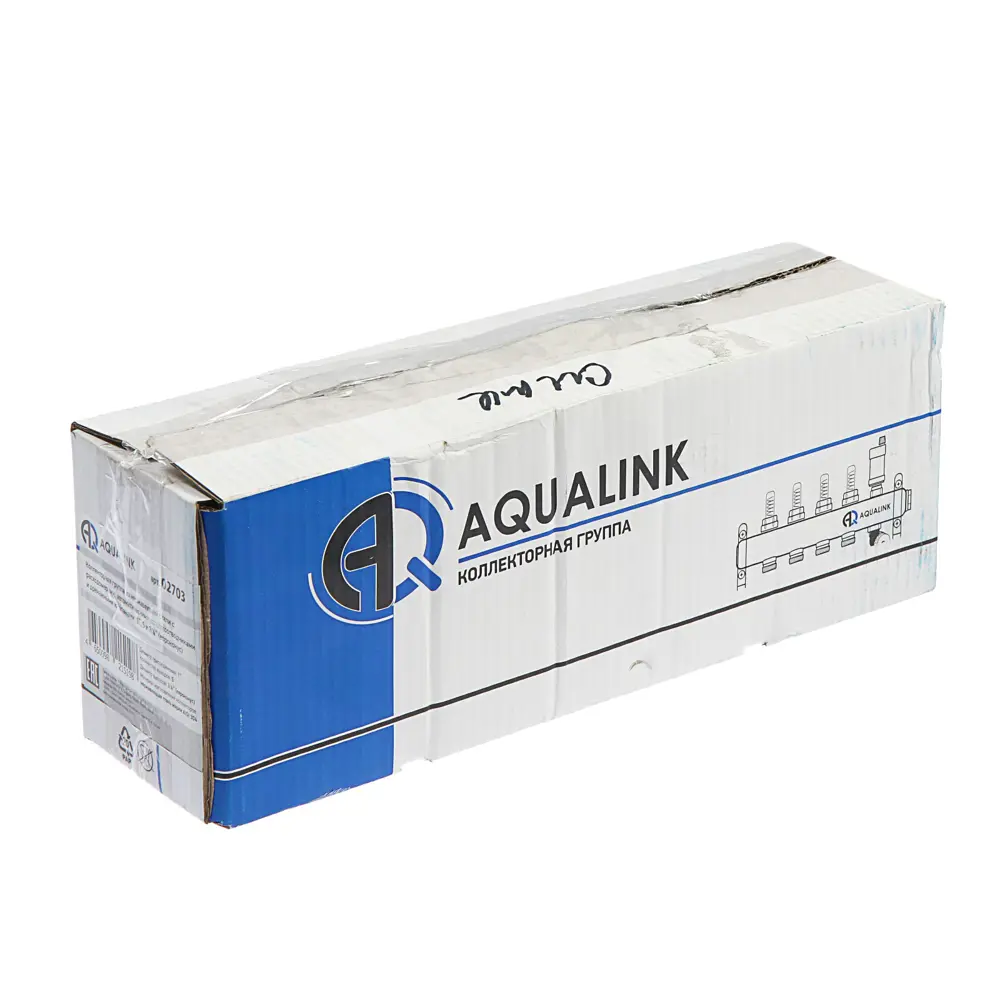 Фото 2 Коллекторная группа Aqualink 1"х3/4" 5 выходов с расходомерами Фото 2 Коллекторная группа Aqualink 1"х3/4" 5 выходов с расходомерами