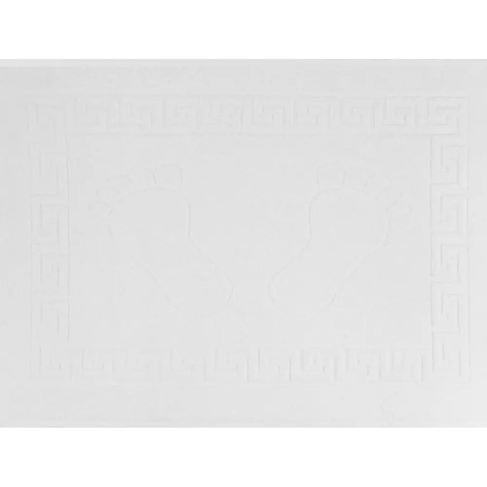 Фото Полотенце махровое для ног Belezza 50x70 см цвет белый