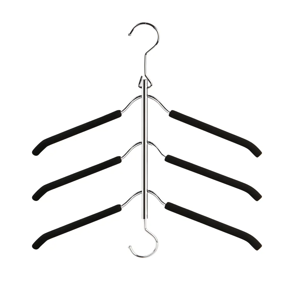 Фото Вешалка для одежды 1 шт Valiant 41x44x2 см металл цвет черный Фото Вешалка для одежды 1 шт Valiant 41x44x2 см металл цвет черный