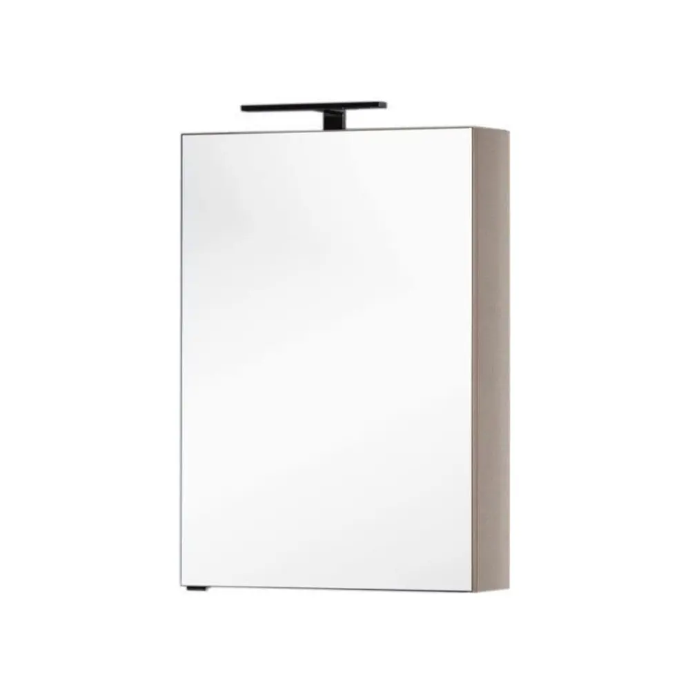 Фото 4 Шкаф зеркальный подвесной Aquanet 00183984 60x85см цвет капучино