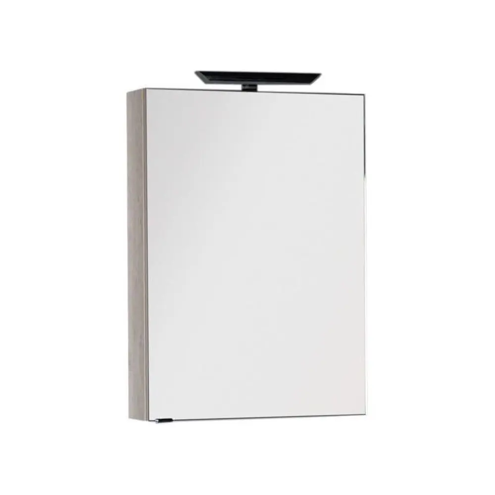 Фото Шкаф зеркальный подвесной Aquanet 00183064 60x85см цвет дуб