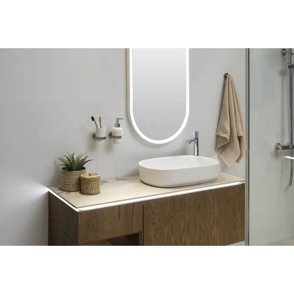 Фото 17 Тумба под раковину подвесная Allen brau 00274269 119.2см цвет коричневый Фото 17 Тумба под раковину подвесная Allen brau 00274269 119.2см цвет коричневый