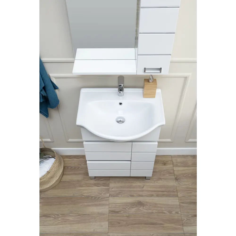 Фото 12 Тумба под раковину напольная Aquanet Доминика 00171684 56.50см Фото 12 Тумба под раковину напольная Aquanet Доминика 00171684 56.50см