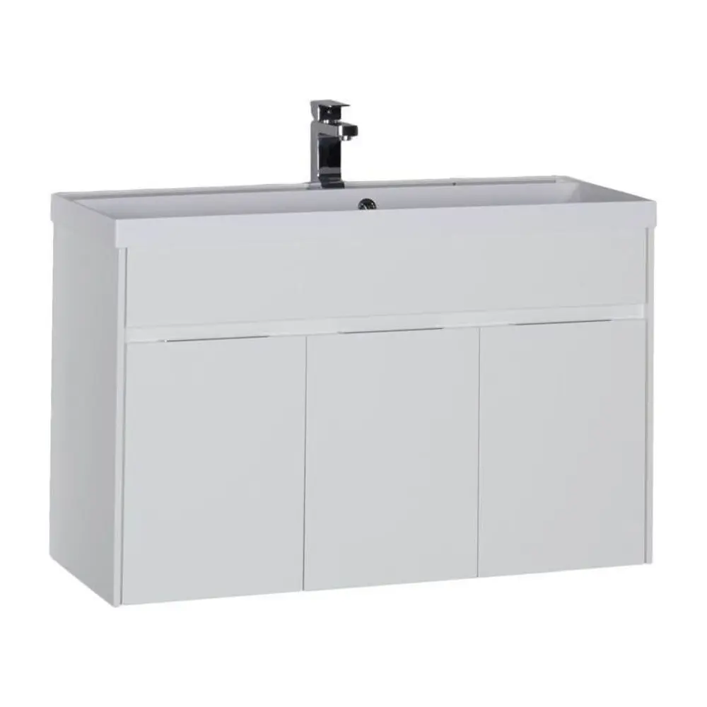 Фото 7 Тумба под раковину напольная Aquanet Латина 00179637 99см Фото 7 Тумба под раковину напольная Aquanet Латина 00179637 99см