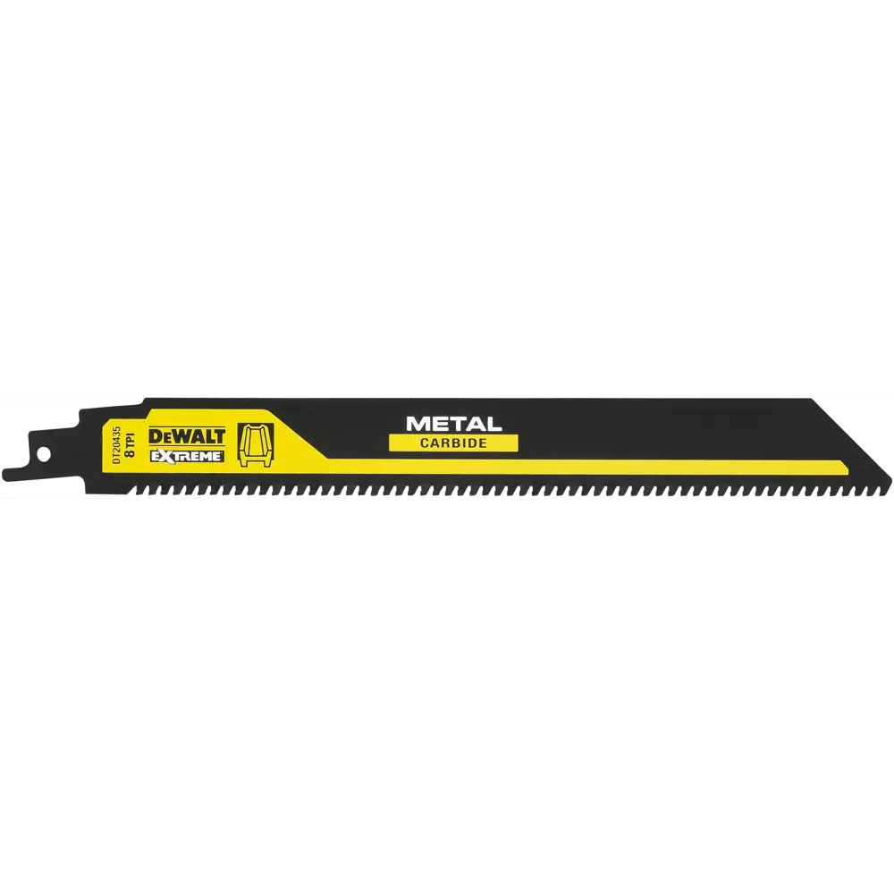 Фото 2 Полотно для сабельной пилы по металлу Dewalt DT20435-QZ 230 мм Фото 2 Полотно для сабельной пилы по металлу Dewalt DT20435-QZ 230 мм