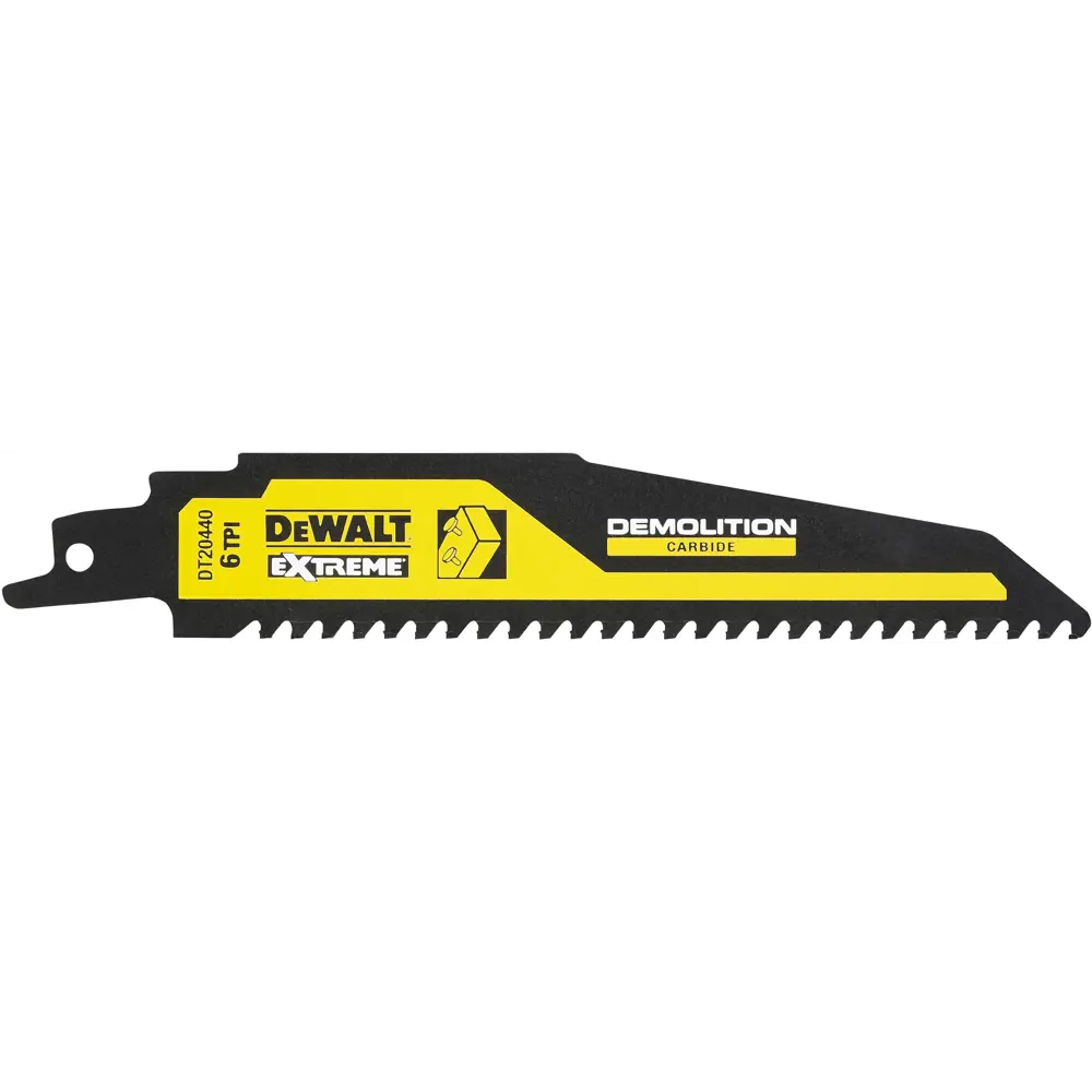 Фото 2 Полотно для сабельной пилы по дереву Dewalt DT20440-QZ 152 мм Фото 2 Полотно для сабельной пилы по дереву Dewalt DT20440-QZ 152 мм