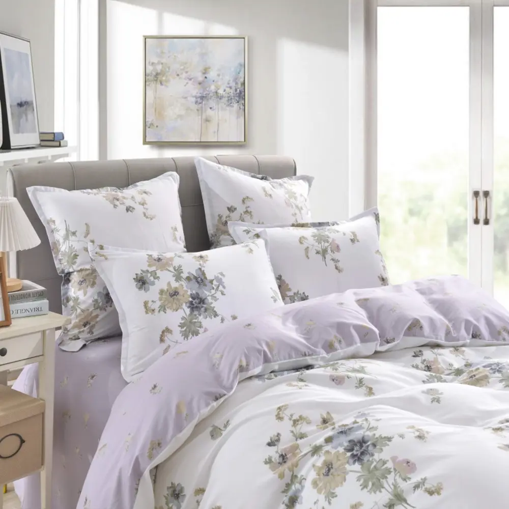 Фото Комплект постельного белья Sofi de Marko 2х-5584, двуспальный, сатин, разноцветный