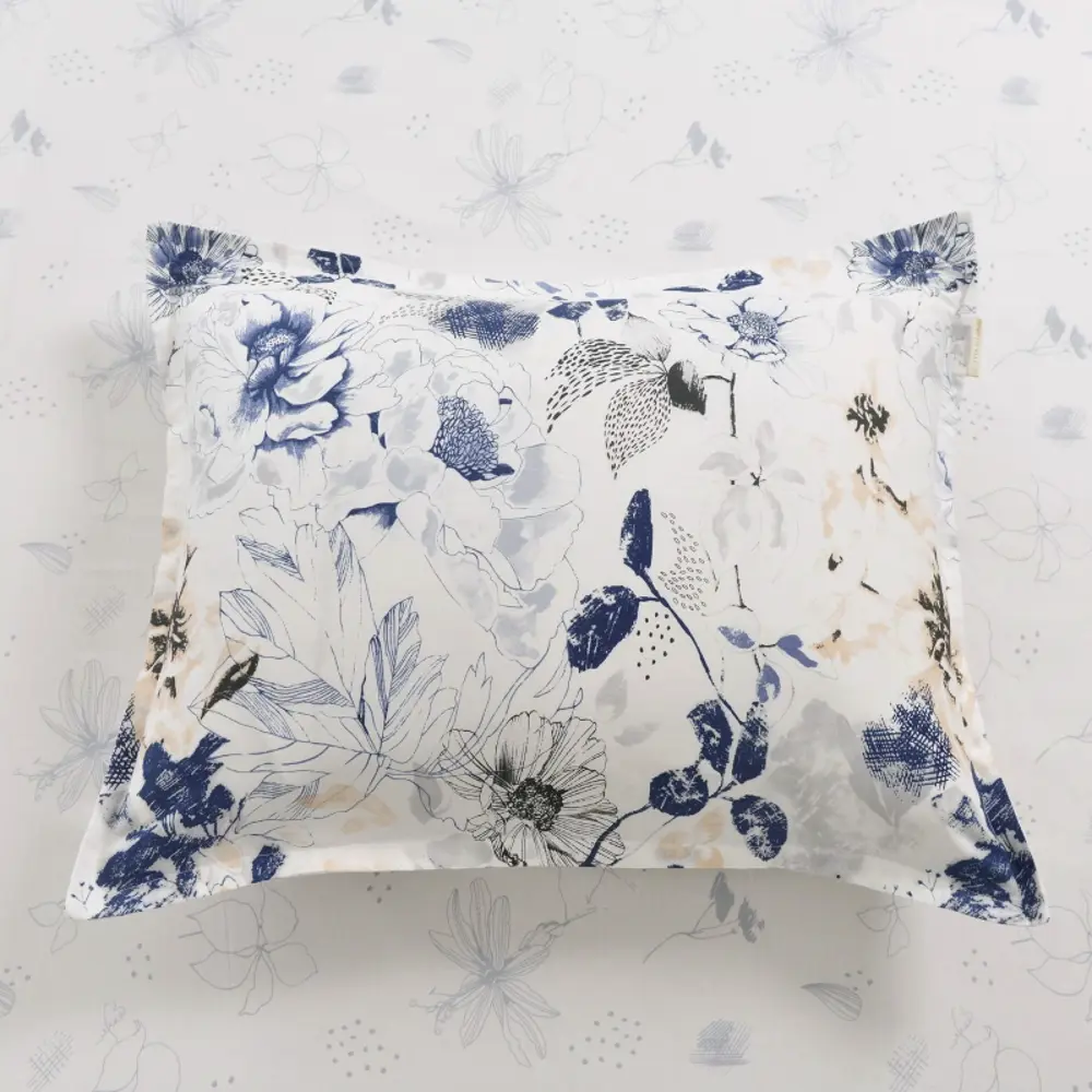 Фото 4 Комплект постельного белья Sofi de Marko Евро-5587, евро, сатин, разноцветный