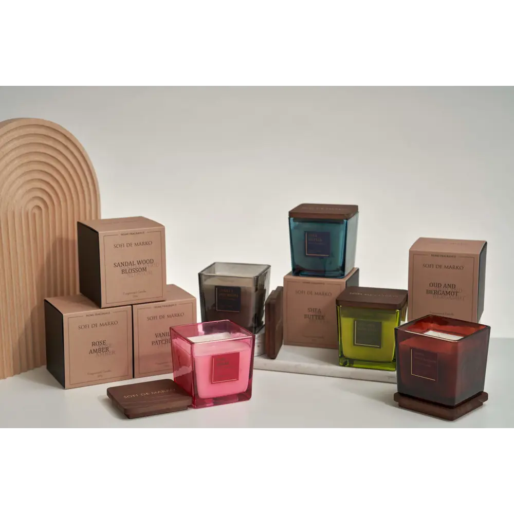 Фото 3 Свеча в стакане Sofi de Marko Oud and Bergamot древесный (бергамот, кедр, мята, черная смородина) Фото 3 Свеча в стакане Sofi de Marko Oud and Bergamot древесный (бергамот, кедр, мята, черная смородина)