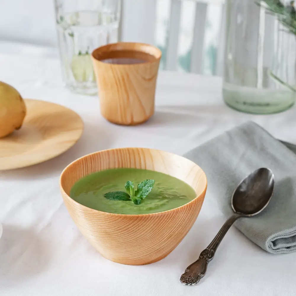 Фото Набор тарелок 3 шт Magistro 5054021 19x11.50x30.50 см дерево цвет бежевый Фото Набор тарелок 3 шт Magistro 5054021 19x11.50x30.50 см дерево цвет бежевый