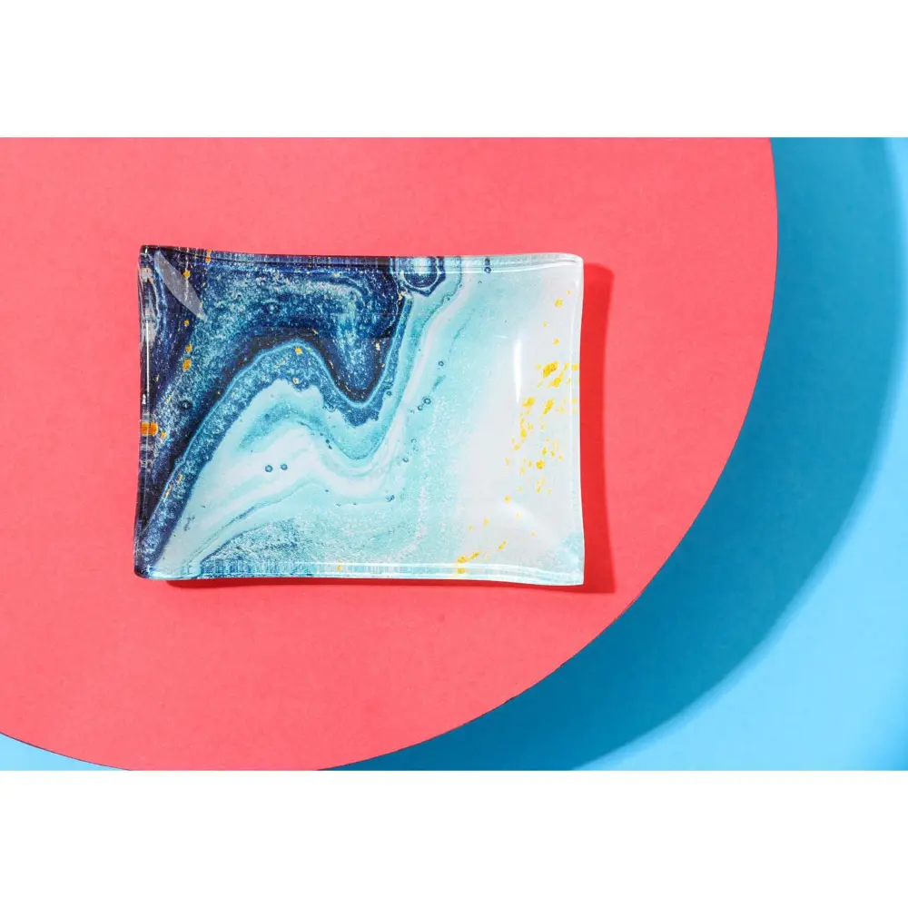 Фото 2 Набор тарелок 3 шт Дорого Внимание 6478846 14.50x1.50x24.50 см стекло цвет синий Фото 2 Набор тарелок 3 шт Дорого Внимание 6478846 14.50x1.50x24.50 см стекло цвет синий