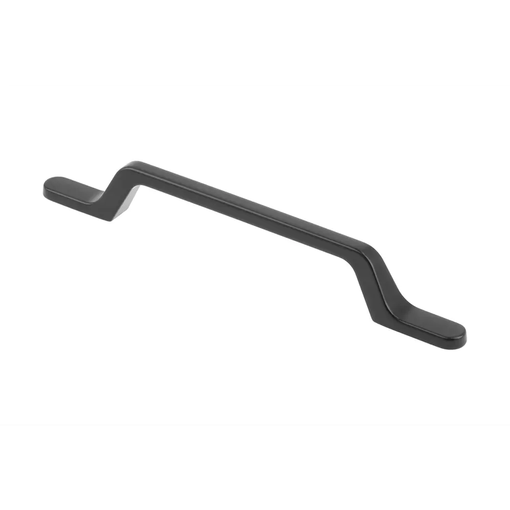 Фото Ручка-скоба FLAVIO 128 мм черный матовый Фото Ручка-скоба FLAVIO 128 мм черный матовый