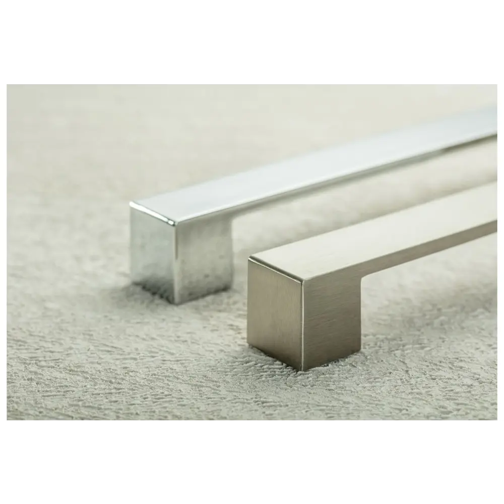 Фото 8 Мебельная ручка-скоба GTV MODENA инокс 128 мм Фото 8 Мебельная ручка-скоба GTV MODENA инокс 128 мм