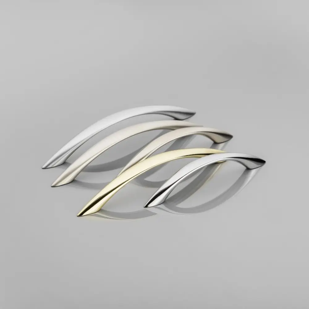 Фото 6 Ручка-скоба UZ 01-128 сатин (комлект 6 шт)