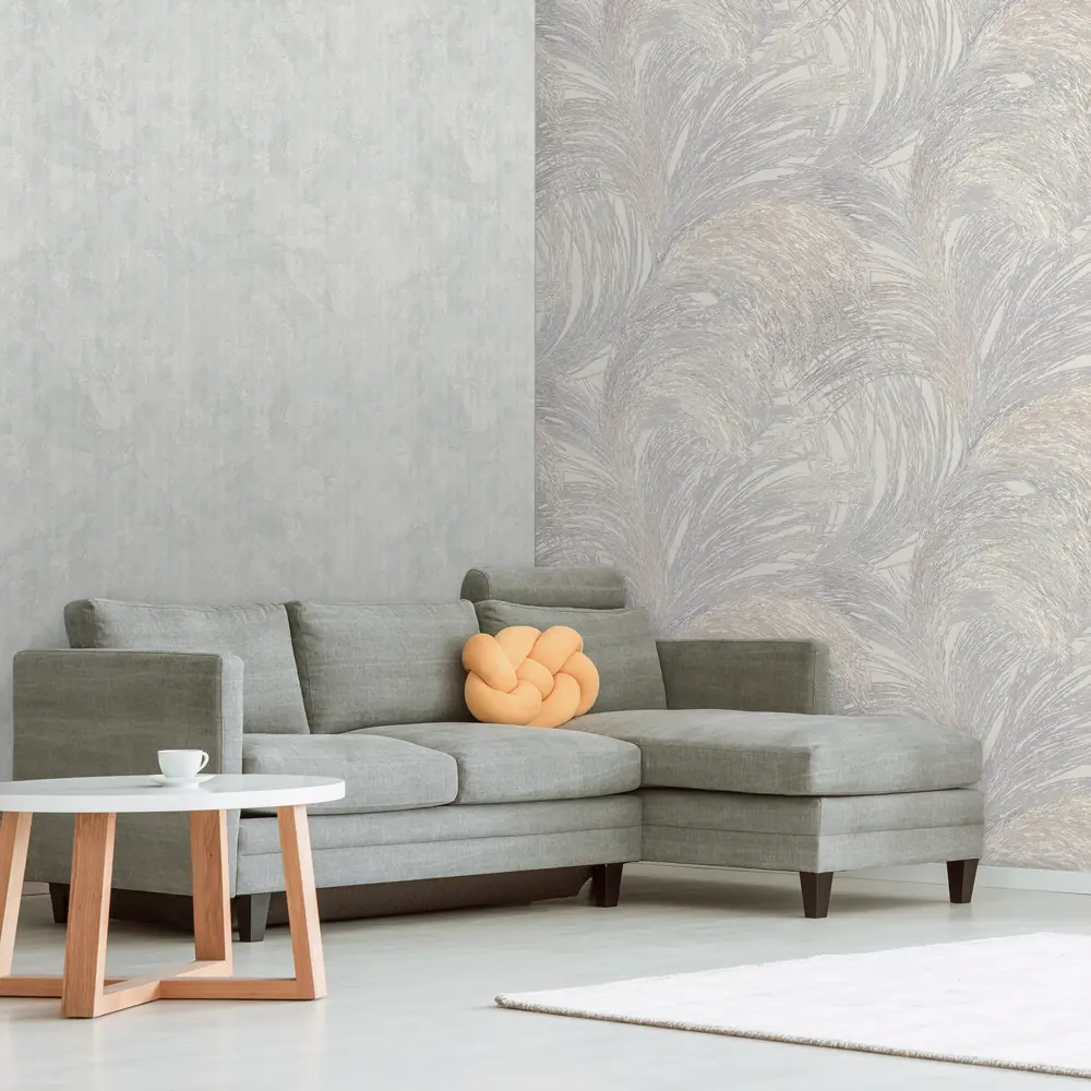 Фото 4 Обои флизелиновые Euro Decor Freya серые 1.06 м ED7188-11 Фото 4 Обои флизелиновые Euro Decor Freya серые 1.06 м ED7188-11