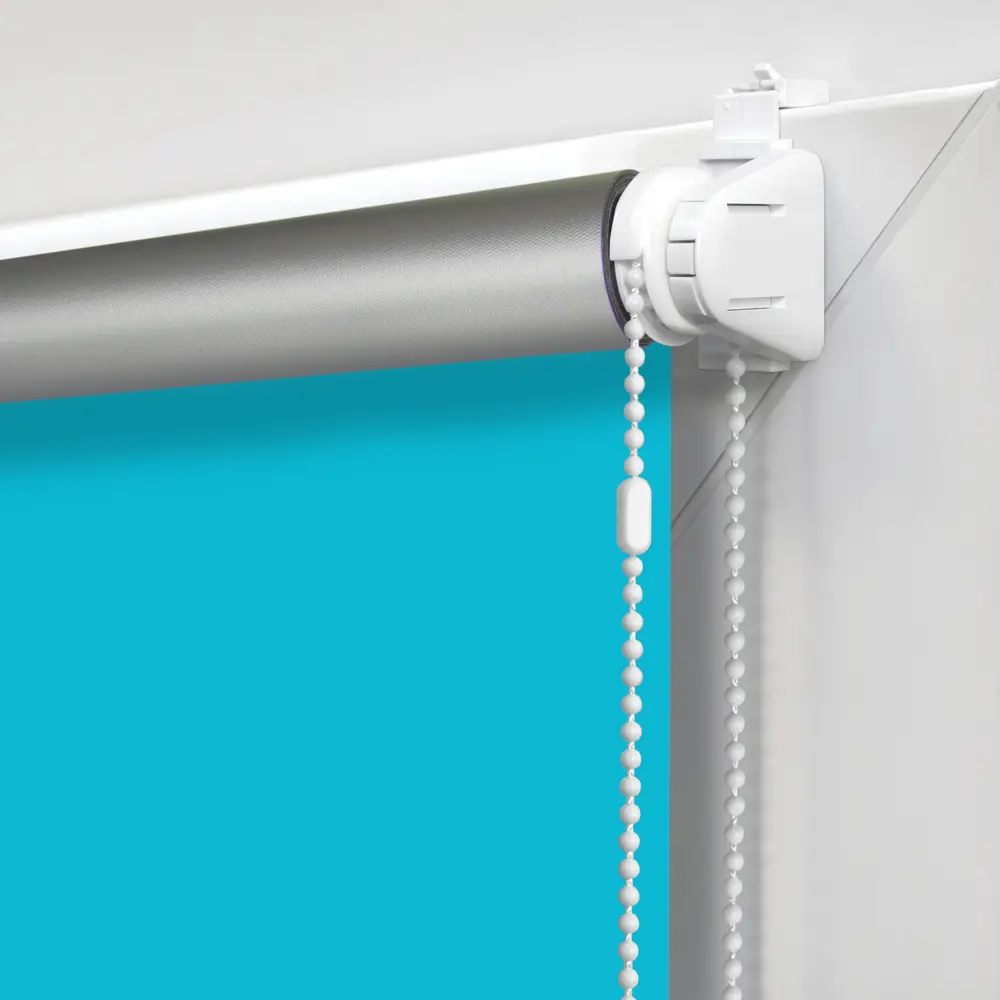 Фото 2 Рулонная штора Эскар Blackout SilverBack 65x160 см цвет голубой Фото 2 Рулонная штора Эскар Blackout SilverBack 65x160 см цвет голубой