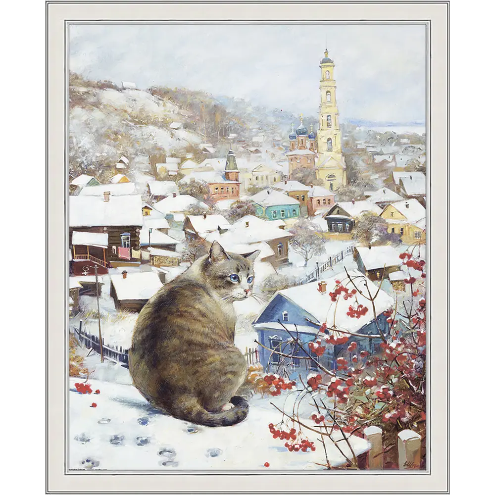 Фото 2 Картина в раме Grafis-art "Городок" 57x47 см Фото 2 Картина в раме Grafis-art "Городок" 57x47 см