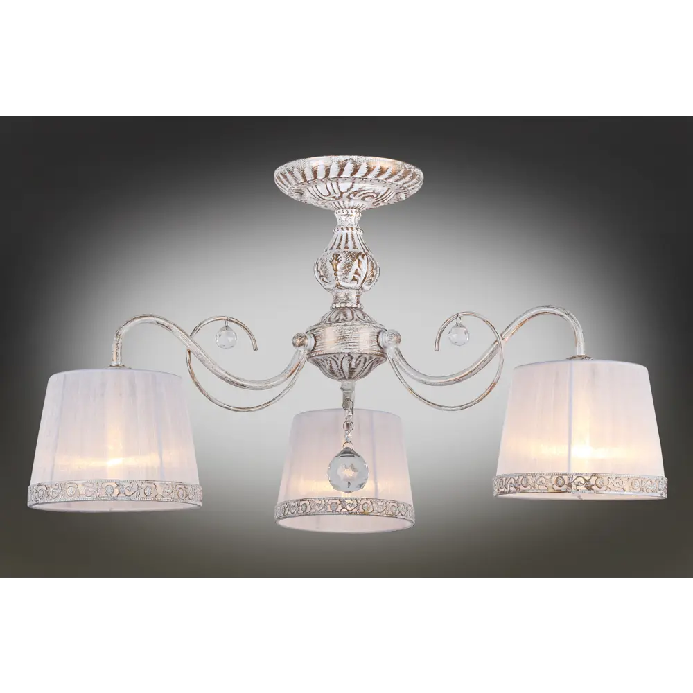 Фото 2 Люстра потолочная Omnilux Campovaglio OML-54107-03, 3 лампы, цвет золотой Фото 2 Люстра потолочная Omnilux Campovaglio OML-54107-03, 3 лампы, цвет золотой