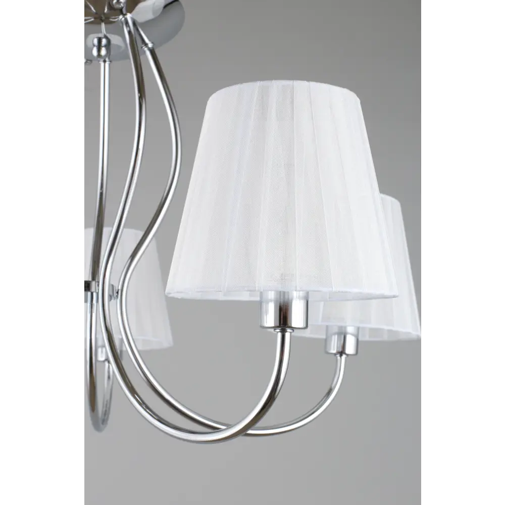 Фото 6 Люстра потолочная Omnilux Pontinia OML-65207-05, 5 ламп, цвет серый Фото 6 Люстра потолочная Omnilux Pontinia OML-65207-05, 5 ламп, цвет серый