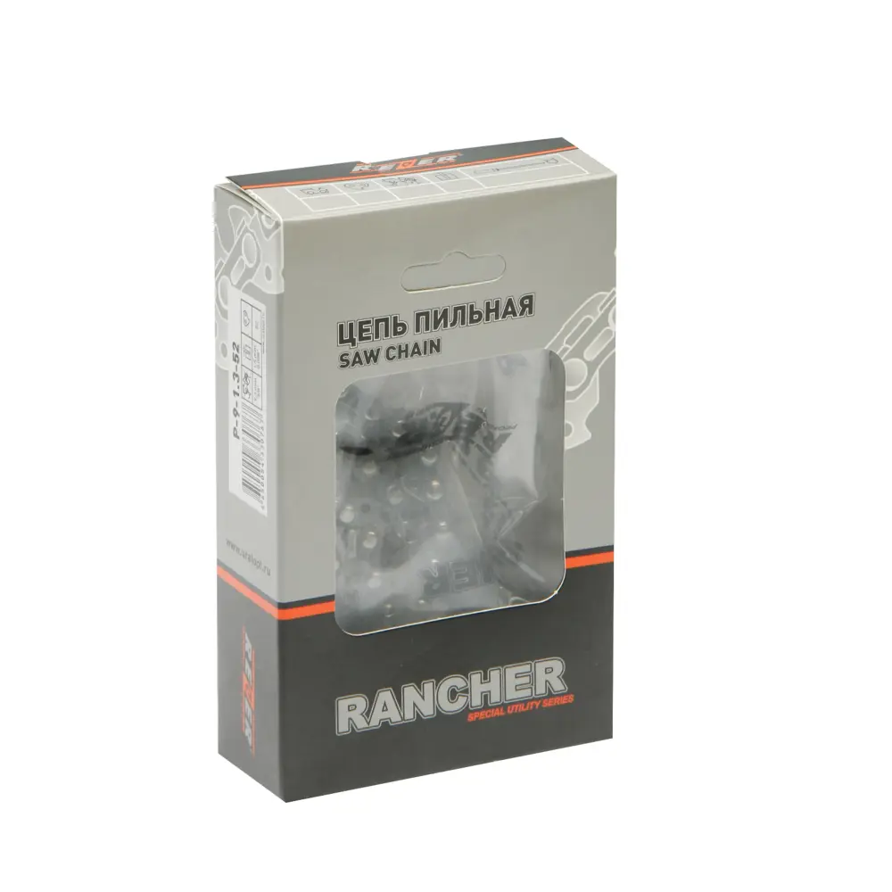 Фото 4 Цепь для бензопилы Rezer Rancher P-9-1.3-52 шаг 3/8" паз 1.3 мм 52 звена Фото 4 Цепь для бензопилы Rezer Rancher P-9-1.3-52 шаг 3/8" паз 1.3 мм 52 звена