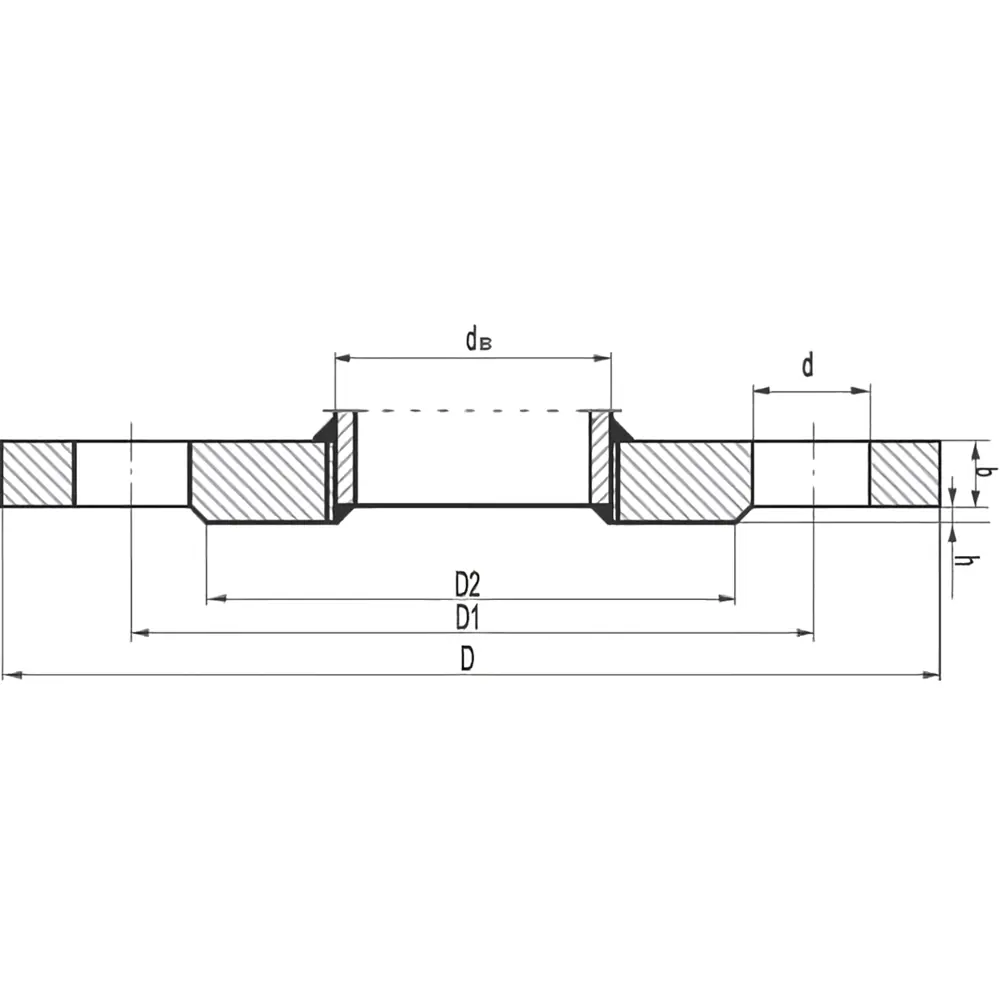 Фото 2 Фланец плоский Medexe Ду125 Ру25 d125 мм D270-02535 Фото 2 Фланец плоский Medexe Ду125 Ру25 d125 мм D270-02535