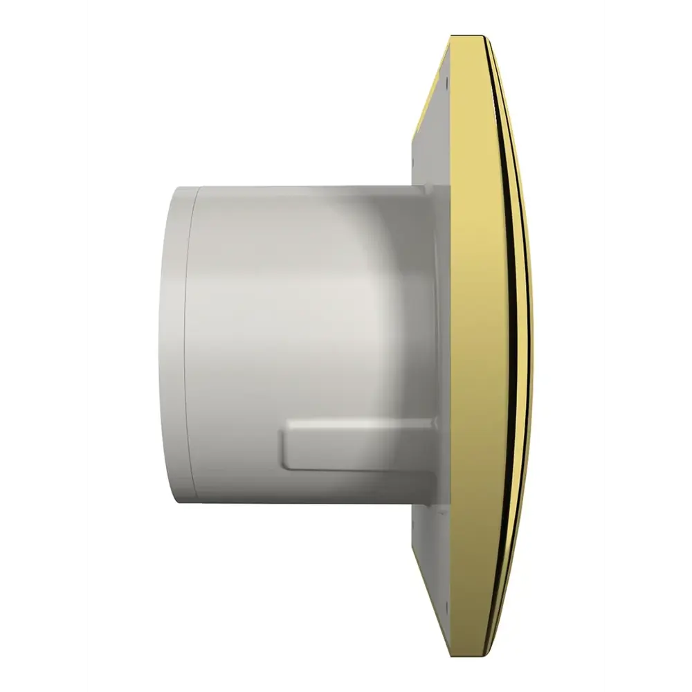 Фото 3 Вентилятор вытяжной Diciti Aura 5C Gold D125 мм 30 дБ 180 м³/ч обратный клапан цвет золотой Фото 3 Вентилятор вытяжной Diciti Aura 5C Gold D125 мм 30 дБ 180 м³/ч обратный клапан цвет золотой