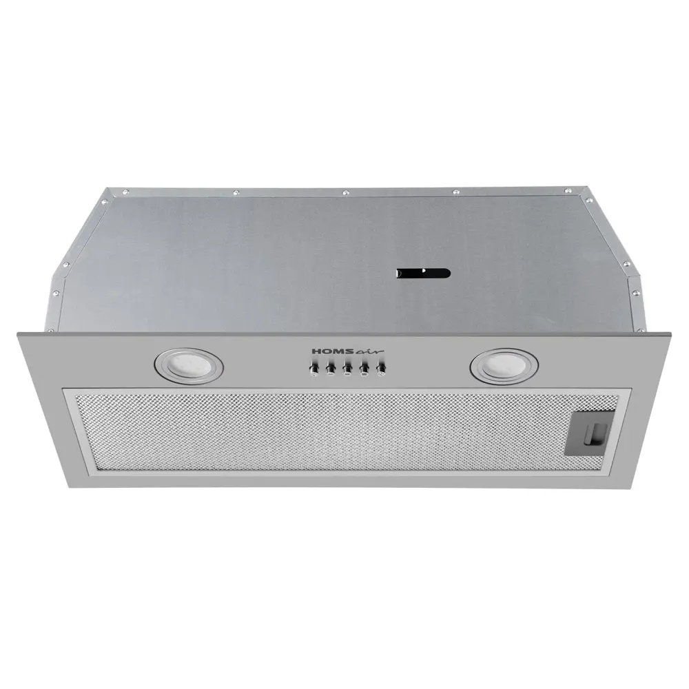 Фото 2 Встраиваемая вытяжка Homsair Fleet 60 Inox 60 см цвет серый Фото 2 Встраиваемая вытяжка Homsair Fleet 60 Inox 60 см цвет серый