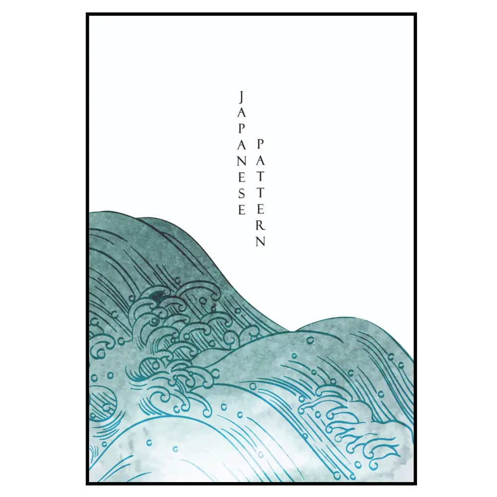 Фото 3 Набор постеров 3 шт. 28 картин "Волны в японском стиле" 40x50 см без рамы Фото 3 Набор постеров 3 шт. 28 картин "Волны в японском стиле" 40x50 см без рамы