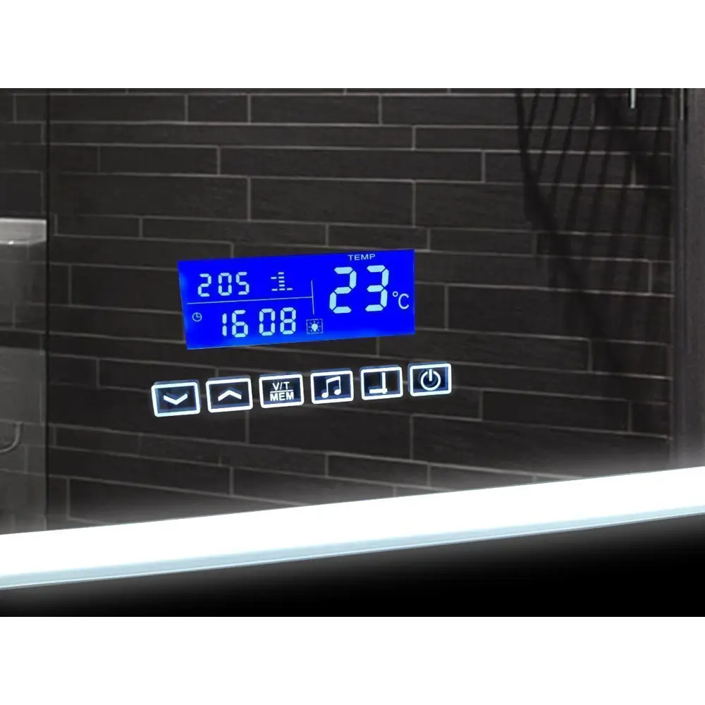 Фото 2 Зеркало для ванной Art & max AM-Gen-600-800-S-F-MFP с подсветкой 60x80см