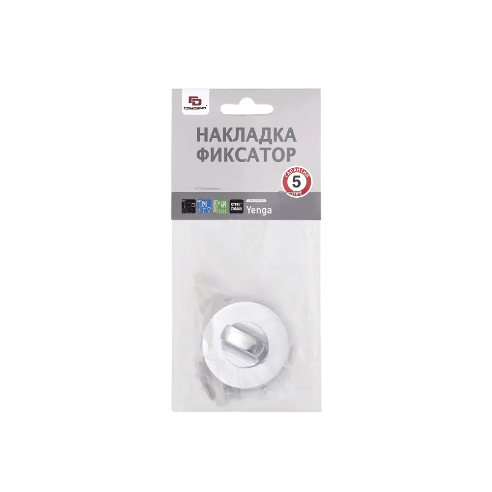 Фото 4 Накладка фиксатор Palladium Y BK цвет хром Фото 4 Накладка фиксатор Palladium Y BK цвет хром