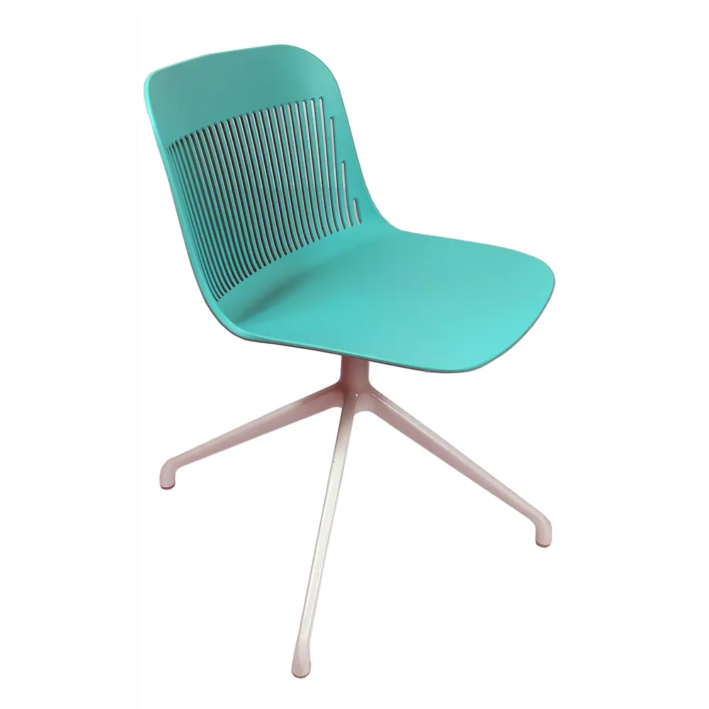 Фото Стул Wwbt 74x42x44 см abs-пластик цвет бирюзовый