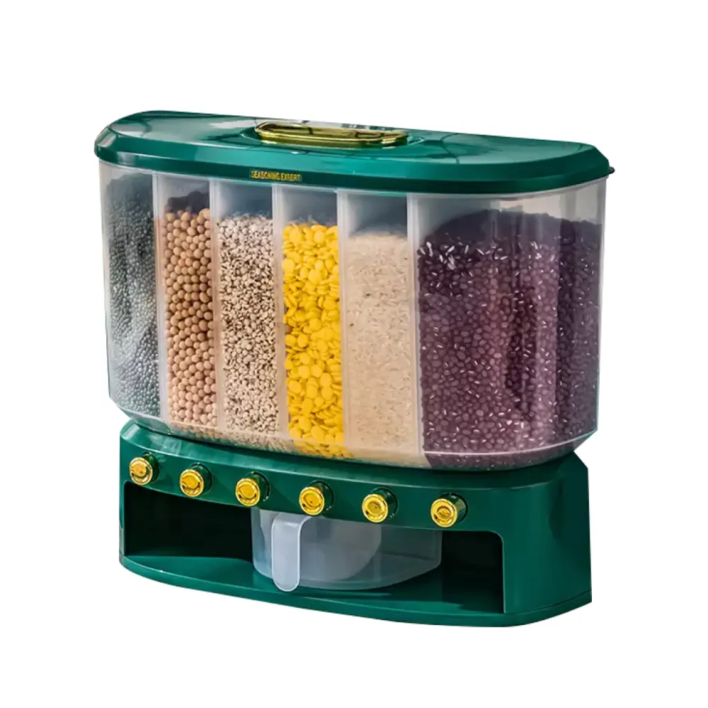 Фото 4 Пищевой контейнер Solmax 10 л полипропилен цвет зеленый