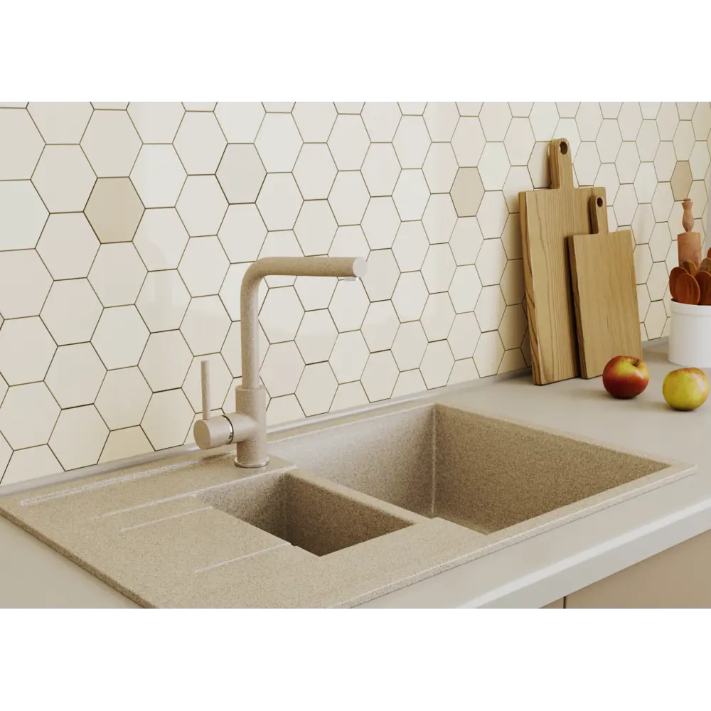 Фото 3 Однорычажный смеситель Greenstone Gs-004 излив 27.5 см цвет черный Фото 3 Однорычажный смеситель Greenstone Gs-004 излив 27.5 см цвет черный