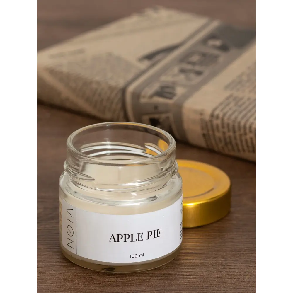 Фото 5 Свеча ароматическая в банке Nota Apple pie 100 мл Фото 5 Свеча ароматическая в банке Nota Apple pie 100 мл
