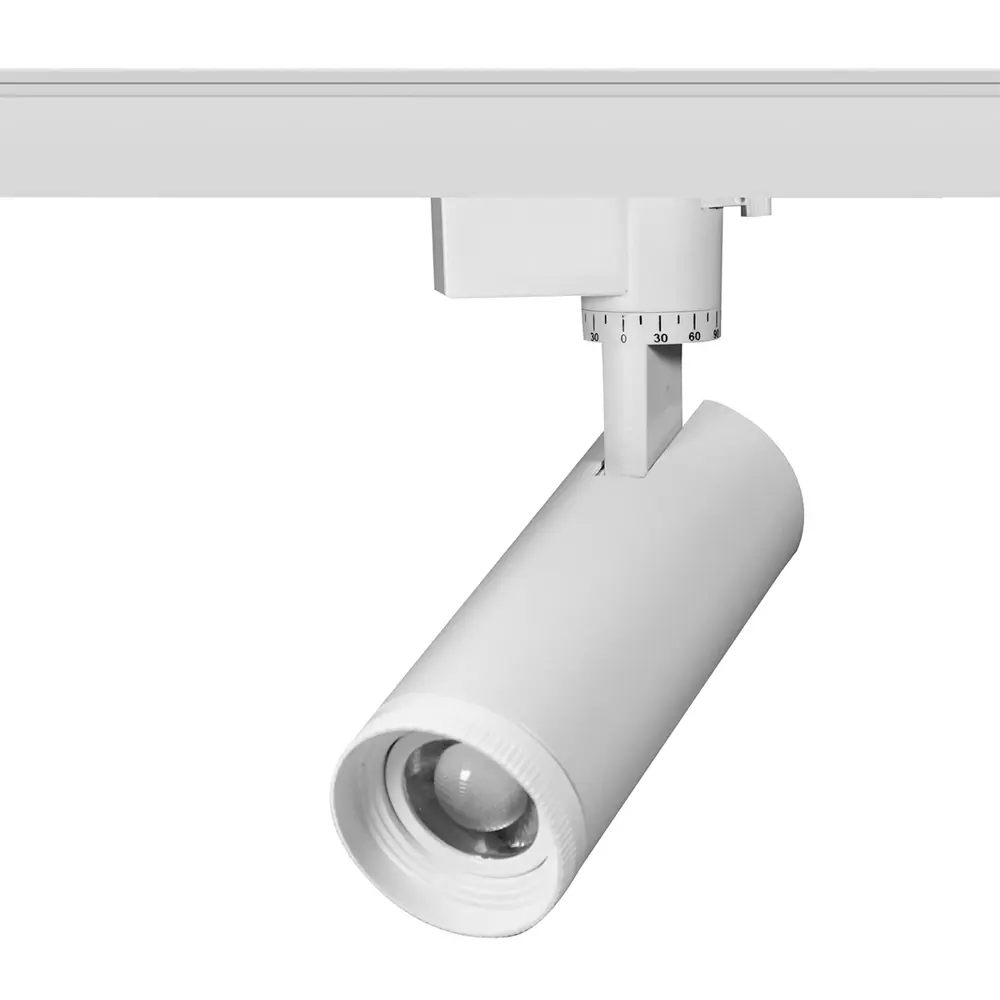 Фото Трековый светильник ЭРА B0054446 TR59 - 3040 WH светодиодный однофазный 3 м² цвет белый Фото Трековый светильник ЭРА B0054446 TR59 - 3040 WH светодиодный однофазный 3 м² цвет белый