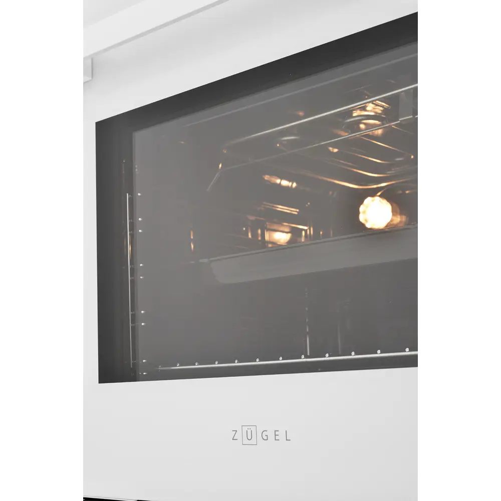 Фото 8 Электрический встраиваемый духовой шкаф Zugel Zo а2708 w 59.5x59.5x57 см цвет белый