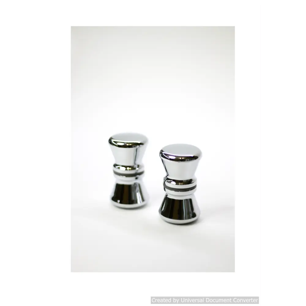 Фото 4 Комплект ручек S-R7-2 пластиковые хромированные Фото 4 Комплект ручек S-R7-2 пластиковые хромированные