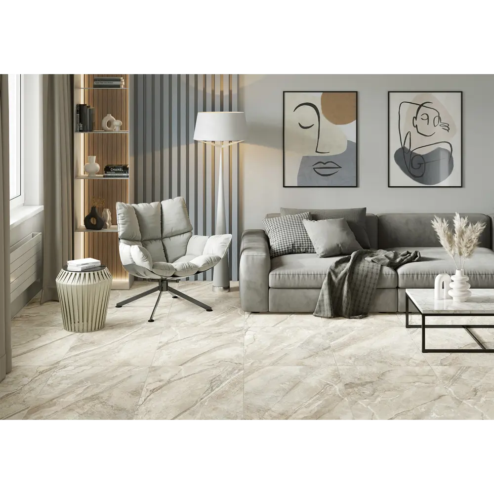 Фото 2 Керамогранит Alma Ceramica Magma GFU04MGM40R 60x60 см sugar-эффект 1.44 м² цвет жёлтый Фото 2 Керамогранит Alma Ceramica Magma GFU04MGM40R 60x60 см sugar-эффект 1.44 м² цвет жёлтый