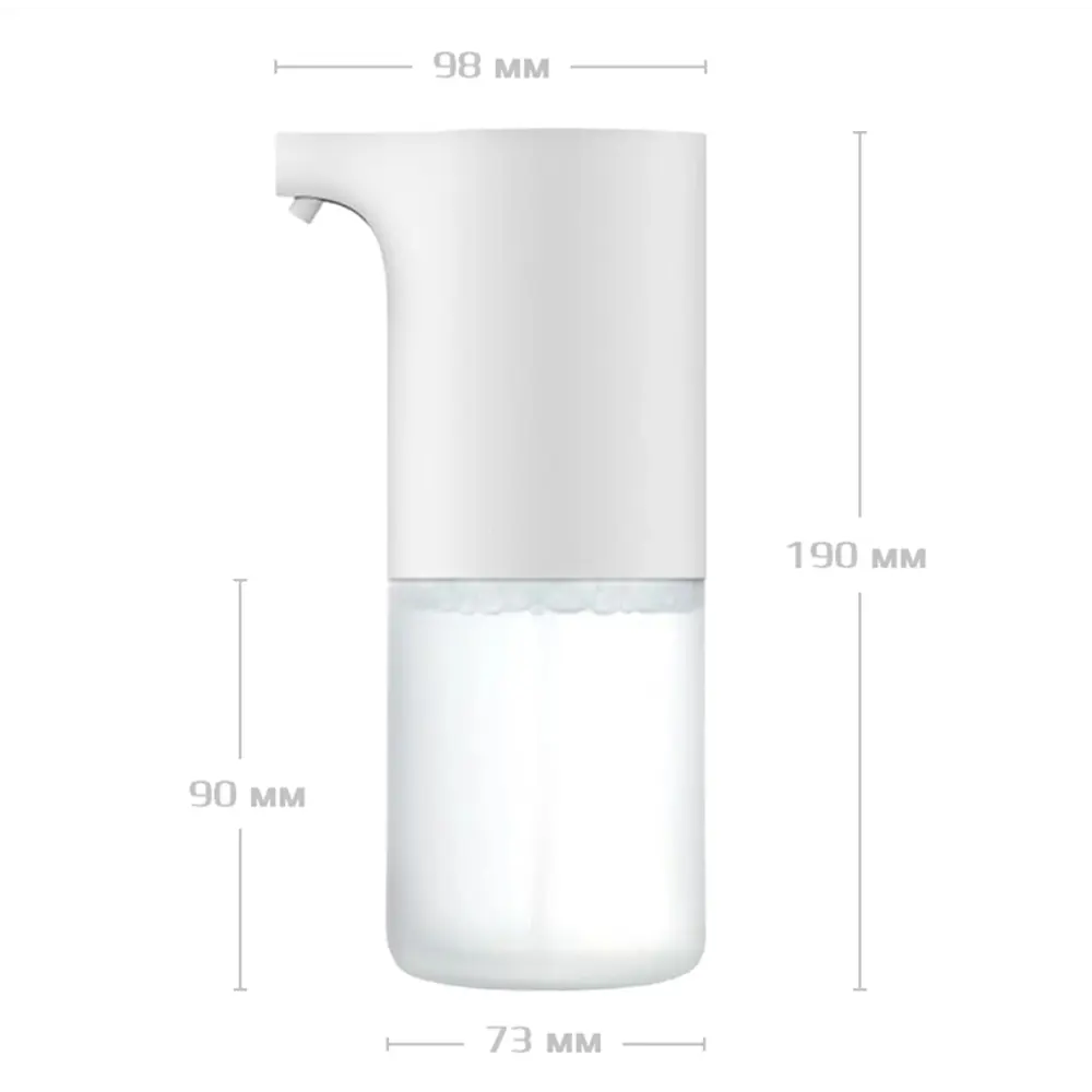 Фото 4 Дозатор жидкого мыла Xiaomi Automatic Foam Soap Dispenser пластик цвет белый Фото 4 Дозатор жидкого мыла Xiaomi Automatic Foam Soap Dispenser пластик цвет белый