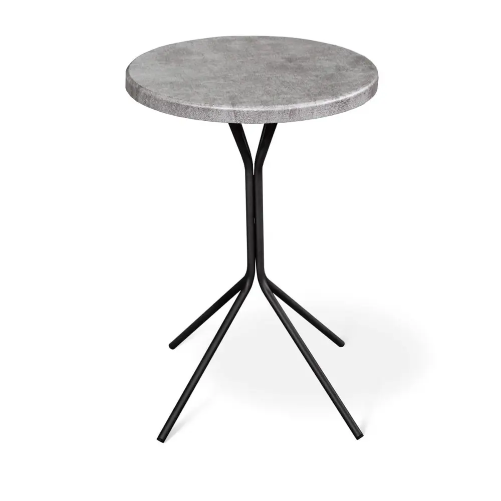 Фото Журнальный столик круглый Sheffilton Сж-35 41x41 см ЛДСП цвет черный Фото Журнальный столик круглый Sheffilton Сж-35 41x41 см ЛДСП цвет черный