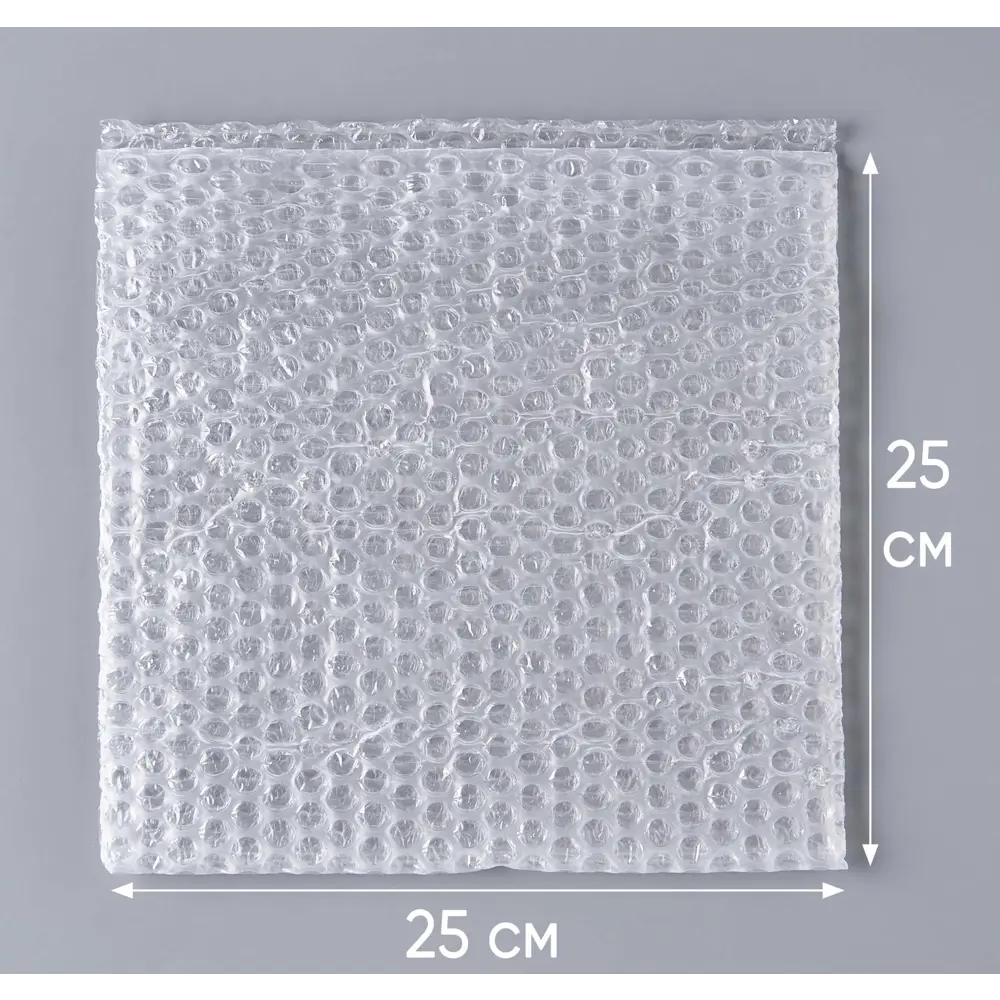 Фото Пакет воздушно-пузырчатый трехслойный Pack Innovation 25x25 см 25 штук Фото Пакет воздушно-пузырчатый трехслойный Pack Innovation 25x25 см 25 штук