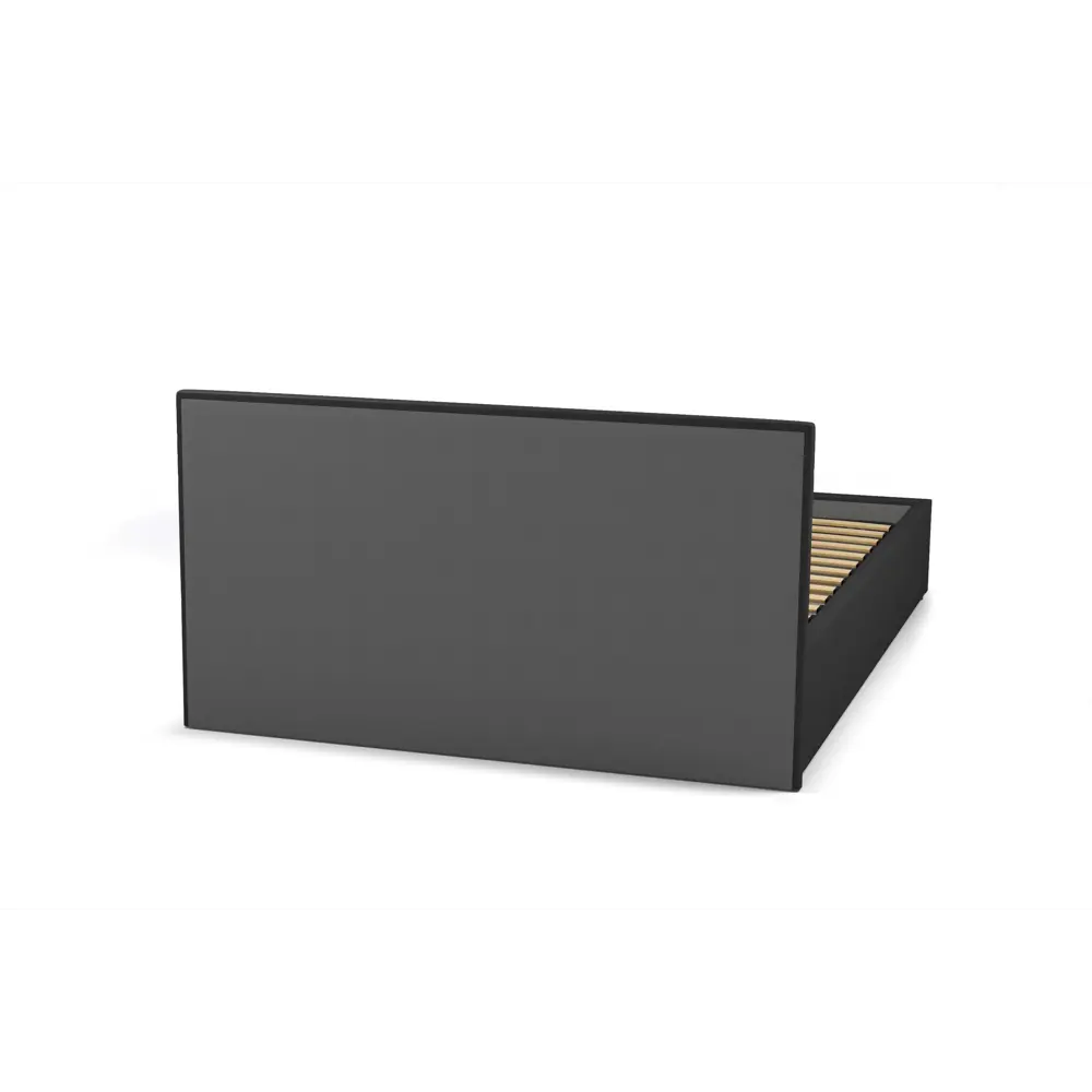 Фото 6 Кровать Смк Новия 151x82x211 см цвет черный Фото 6 Кровать Смк Новия 151x82x211 см цвет черный