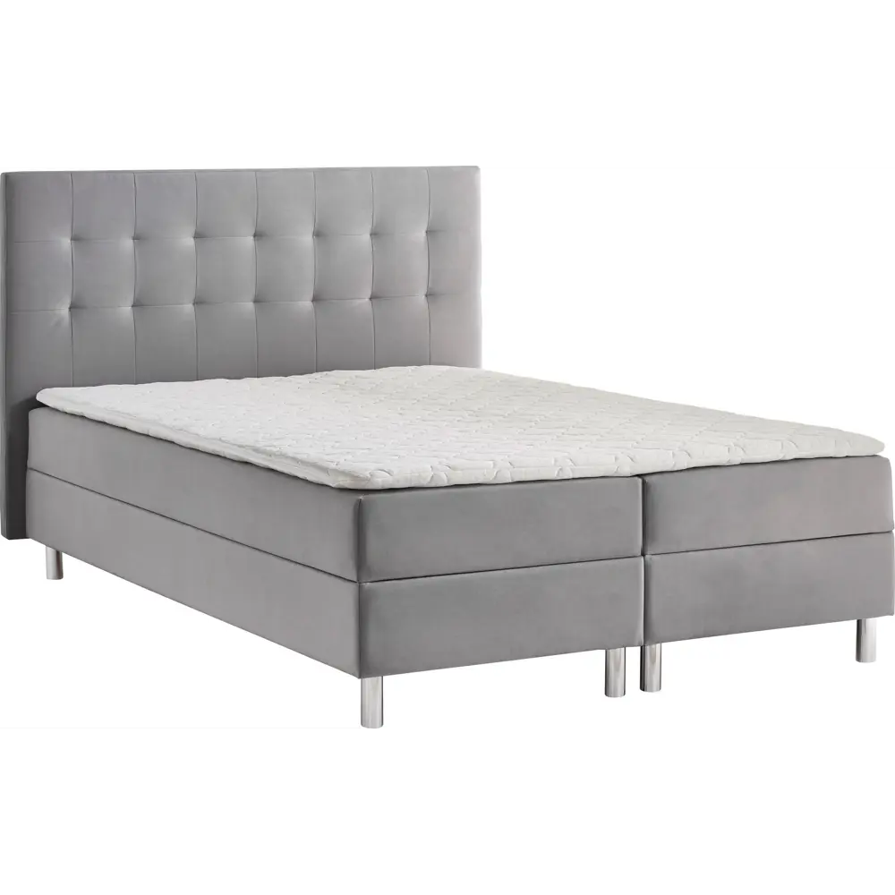 Фото Кровать Смк Холли 153x115x208 см цвет светло-серый Фото Кровать Смк Холли 153x115x208 см цвет светло-серый