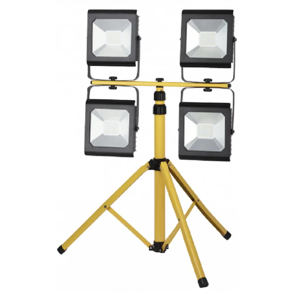 Фото Штатив Эра LPR-TRIPOD Б0029129 для 2 прожекторов 10-100 Вт цвет желтый Фото Штатив Эра LPR-TRIPOD Б0029129 для 2 прожекторов 10-100 Вт цвет желтый