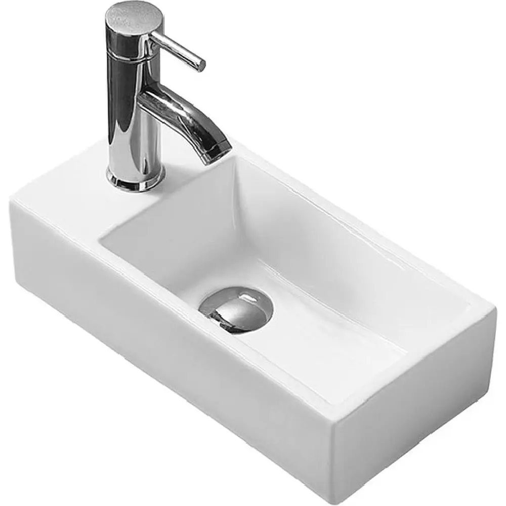 Фото Мини-раковина Ceramalux 9048DR 40.50 см Фото Мини-раковина Ceramalux 9048DR 40.50 см