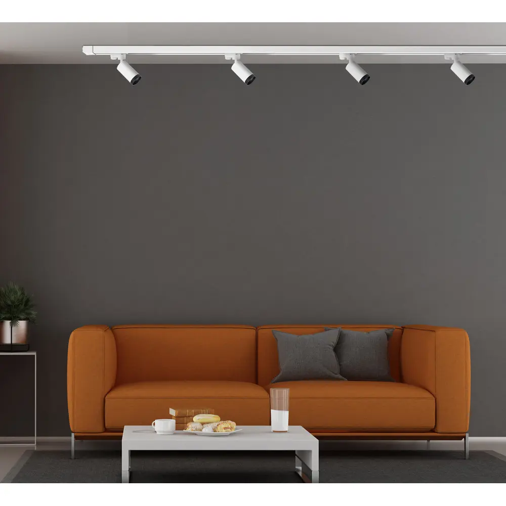 Фото 3 Трековый светильник LIGHTSTAR R1T4363437 7 Вт однофазный цвет белый Фото 3 Трековый светильник LIGHTSTAR R1T4363437 7 Вт однофазный цвет белый